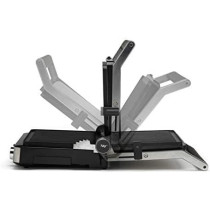 Kenwood Grill 2000W Contact Health Grill Panini Press with Variable Temperature, Timer, 3 Grill Positions for Panini, Burger, Sandwich, Pizza, Steak, Chicken, Fish, Vegetables HGM80.000SS Silver/Black