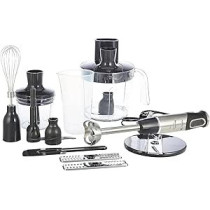 Moulinex Hand Blender Quickchef Hand Stick Blender 1000 W 3 Liter Food Proceesor Plus 500 ml Chopper, DD65J827