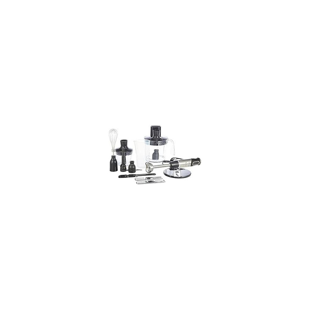Moulinex Hand Blender Quickchef Hand Stick Blender 1000 W 3 Liter Food Proceesor Plus 500 ml Chopper, DD65J827