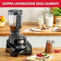 Moulinex FP821811 DoubleForce Multifunction Robot Plastic Black