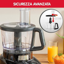 Moulinex FP821811 DoubleForce Multifunction Robot Plastic Black