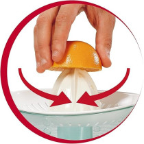 Moulinex 25W White/Grey Electric Juicer PC302B10