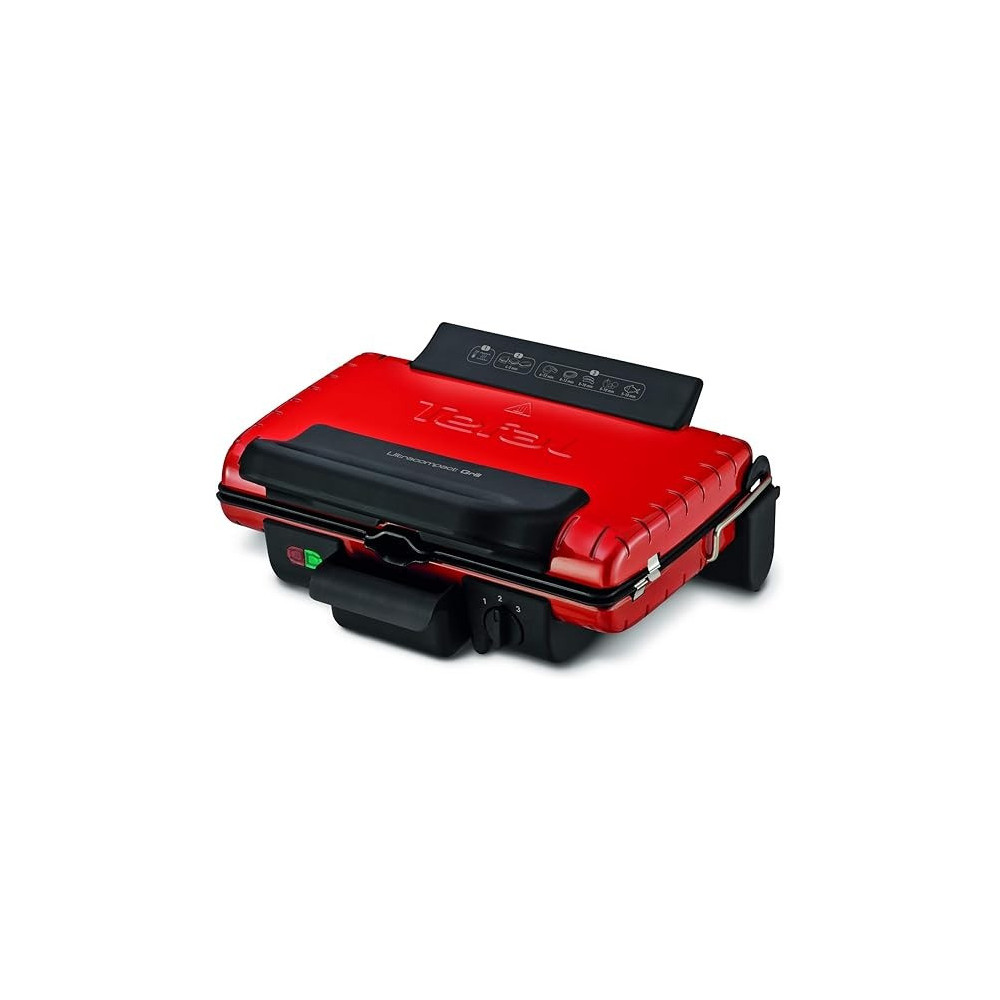 Tefal Ultra Compact Grill, 1700W Red, GC302528