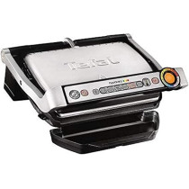 Tefal OptiGrill Plus, 6 Cooking Programs, Silver, GC712D28