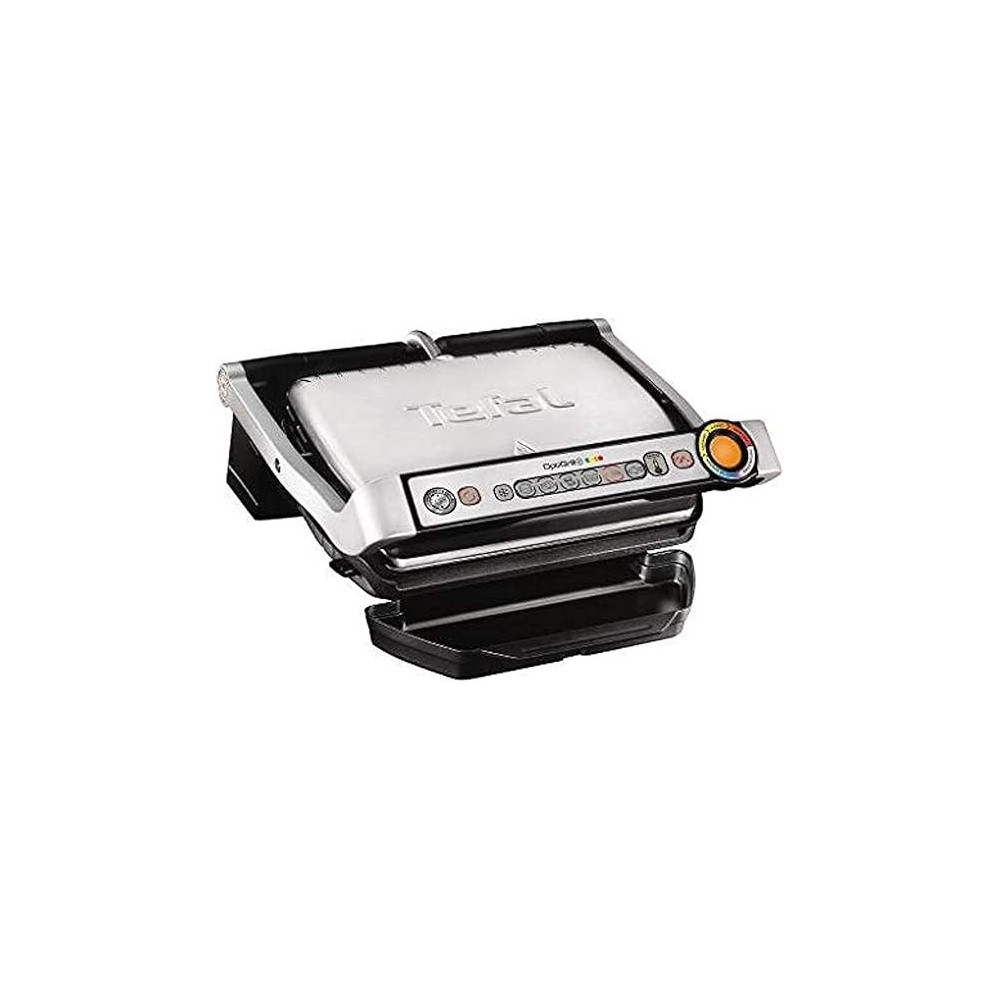 Tefal OptiGrill Plus, 6 Cooking Programs, Silver, GC712D28