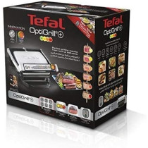 Tefal OptiGrill Plus, 6 Cooking Programs, Silver, GC712D28