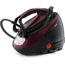 Tefal Pro Express Protect High Pressure Steam Generator Iron, 1.8 L Capacity, 7.5 Bar, 140 g/min Continuous Steam And 560 g/min Steam Boost, 2600 Watt, Removable Scale Collector, Burgundy/Black GV9230