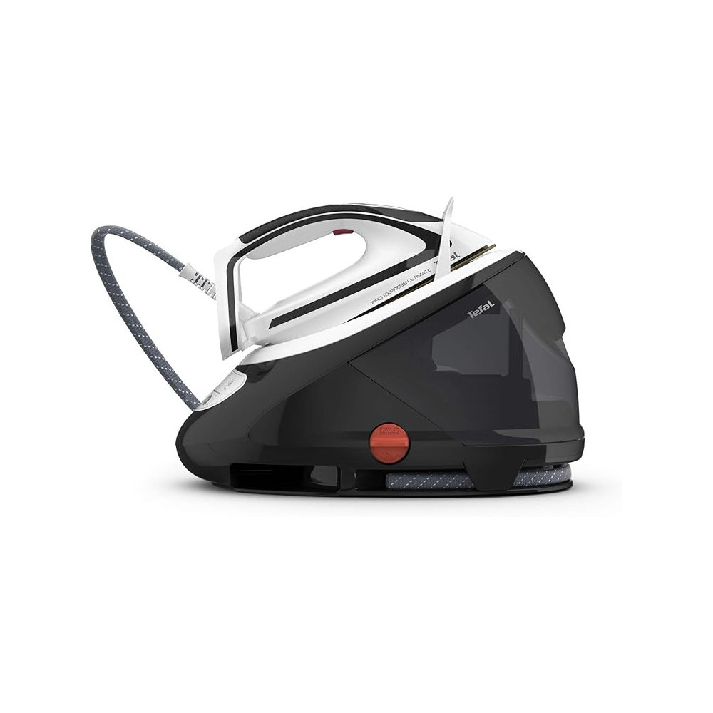 Tefal GV9550 Pro Express Ultimate Steam Iron Station Powerful 8-Bar Pressure Steam Boost 520 g/min 1.9L Water Tank Removable Anti-Limescale Collector Anti-Drip System 5 Settings