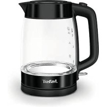 Tefal Electric Glass Kettle KI840830, with Auto Shut-Off And Removable Mesh Filter, Fresh Water Boiled, 2200W, 1.7 Liters, Black