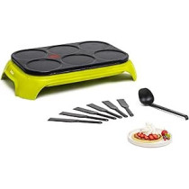 Tefal PY559312 Crep'Party Colormania, Crepes and Pancakes Cooker, Cactus Green