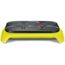 Tefal PY559312 Crep'Party Colormania, Crepes and Pancakes Cooker, Cactus Green