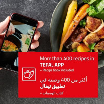 Tefal Pressure Cooker Clipso Minut Easy 6L Express Cooking Vitamins Preserved One-Handed Opening/Closing Safe Full Compatibility With All Stovetops, P4620768