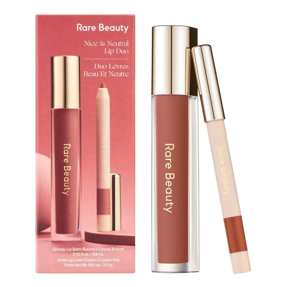 Rare Beauty Nice And Neutral Lip Duo, Set