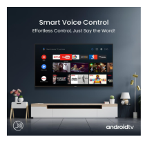 Star Track LED Smart TV, 4k UHD 50 Inch, Android 14.0, T2S2, A+ Screen, WiFi, MIRACAST, Netflix, YouTube, Prime Video, HDMI, USB