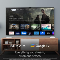 Sony Bravia 75 Inch TV 4K UHD LED Smart Google TV, KD-75X80L, Black