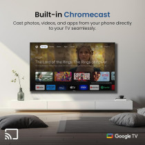 STAR TRACK 65 Inch 4K HDR Smart Google TV with Built-in Chromecast & Google Assistance, Hands-free Voice Control with Dolby Audio (ST -65K-KT2200GT)