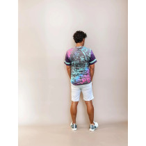 Zeus Logo Print Sports T-shirt, L Multicolor 