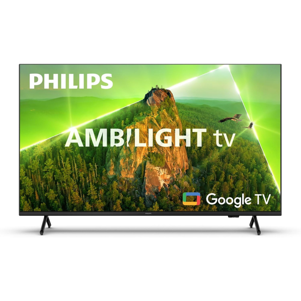 Philips 7900 Series 75 Inch Google Smart LED TV, Black