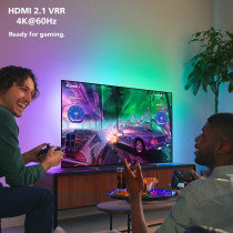 Philips 7900 Series 75 Inch Google Smart LED TV, Black