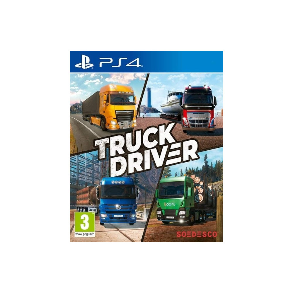 Soedesco Maximum Games Truck Driver - Playstation 4 (PS4) Trd-PS4
