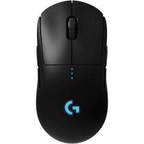 Logitech G Pro Wireless Gaming Mouse, Hero 25K Sensor, 25,600 Dpi, Rgb, Ultra Lightweight, 4-8 Programmable Buttons, Long Battery Life, Powerplay-Compatible, Built For Esports, Pc/Mac, Black