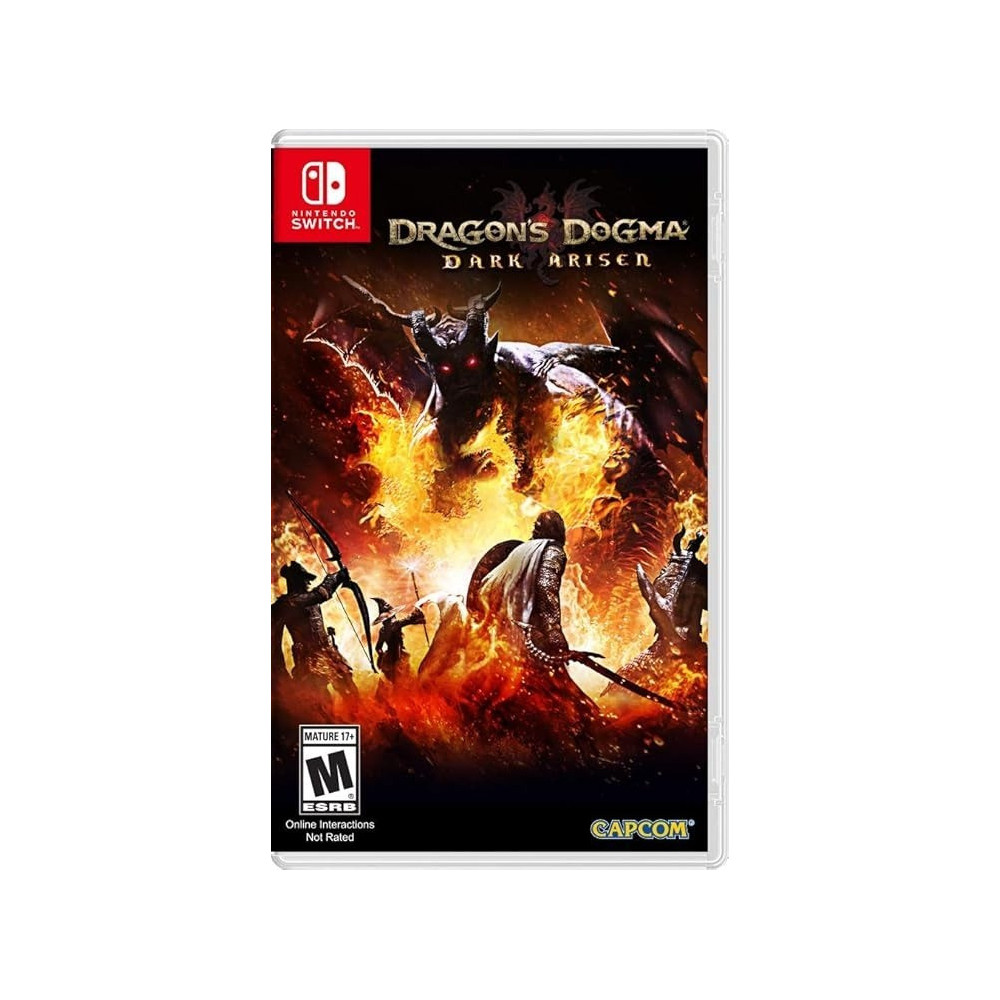Capcom Entertainment World Dragon'S Dogma: Dark Arisen For Nintendo Switch, Black (41012)