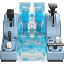 Thrustmaster Tca Quadrant Add-On Airbus Edition, Ergonomic Airbus Replicas, Airliner Functions, Speed Brake Lever, Flaps Management, Magnetic Technology, Compatible With Pc