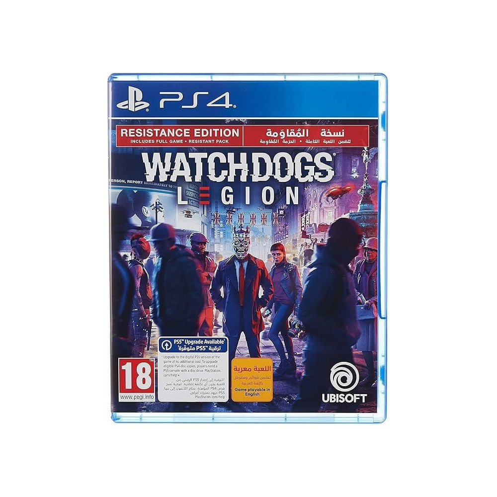 Ubisoft Watch Dogs Legion Resistance Edition (PS4) - Uae Nmc Version