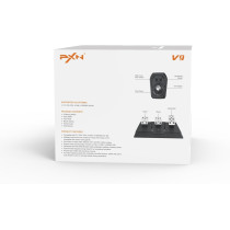 Pxn V9 Driving Racing Steering Wheel With Pedals, Gear Shifter, 270/900 Degree Racing Simulator, Compatible With Pc, Ps3, PS4, For Switch