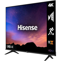 Hisense 43 Inch TV 4K UHD Smart TV, Black