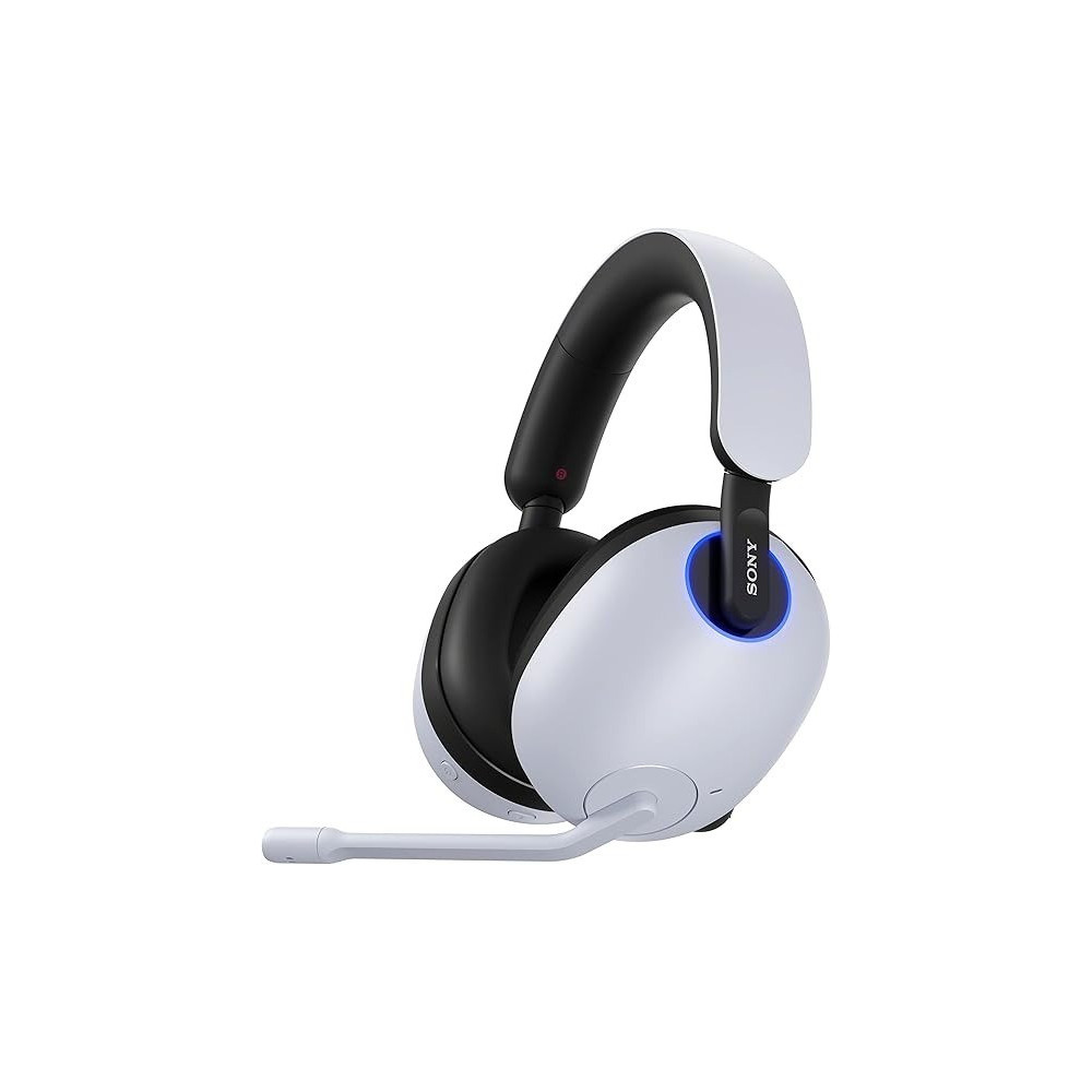 Sony Inzone H9 Wireless Noise Cancelling Gaming Headset, 360 Spatial Sound For Gaming, 32 Hours Battery Life, Boom Microphone, Bluetooth/Low Delay 2.4Ghz Connection, For Pc/PS5/Mobile, Wh-G900N, White
