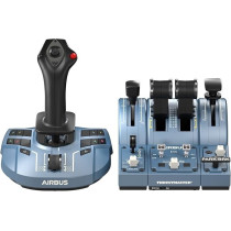 Thrustmaster Tca Captain Pack X Airbus Edition, Ergonomic Replicas Of Airbus Sidestick And Throttle Quadrant, Officially Licensed For Xbox Series X/S And Pc, Ambidextrous, Built-In Airliner Function