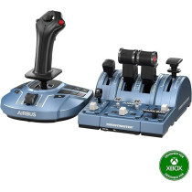 Thrustmaster Tca Captain Pack X Airbus Edition, Ergonomic Replicas Of Airbus Sidestick And Throttle Quadrant, Officially Licensed For Xbox Series X/S And Pc, Ambidextrous, Built-In Airliner Function