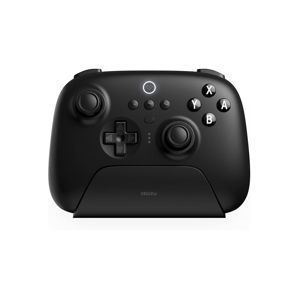 8BitDo Ultimate Bluetooth2.4G Controller With Charging Station, Black