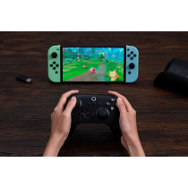 8BitDo Ultimate Bluetooth2.4G Controller With Charging Station, Black