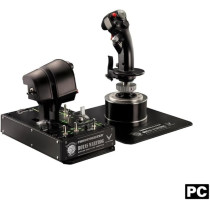 Thrustmaster Hotas Warthog Flight Stick, Throttle And Control Panel For Flight Simulation, Official Replica Of The U.S Air Force A-10C Aircraft Compatible With Pc