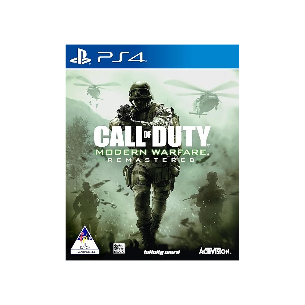 Activision Call Of Duty Modern Warfare Remastered, Ps4