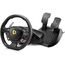 Thrustmaster T80 Rw Ferrari 488 Gtb Steering Wheel, Realistic Driving Experience For Playstation Become The King Of The Track, Pc/Ps4/Ps5