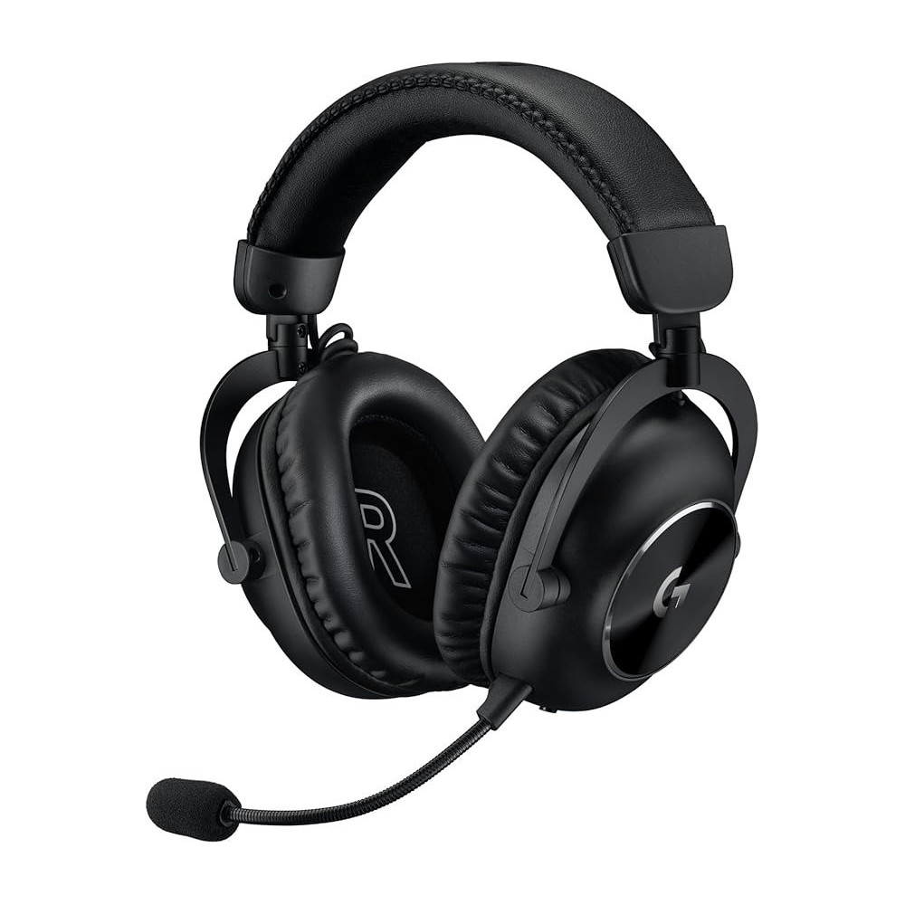 Logitech G Pro X 2 Lightspeed Wireless Gaming Headset, Detachable Boom Mic, 50Mm Graphene Drivers, Dts: X Headphone 2.0—7.1 Surround, Bluetooth/Usb/3.5Mm Aux, For Pc, Ps5, Ps4, Nintendo Switch, Black