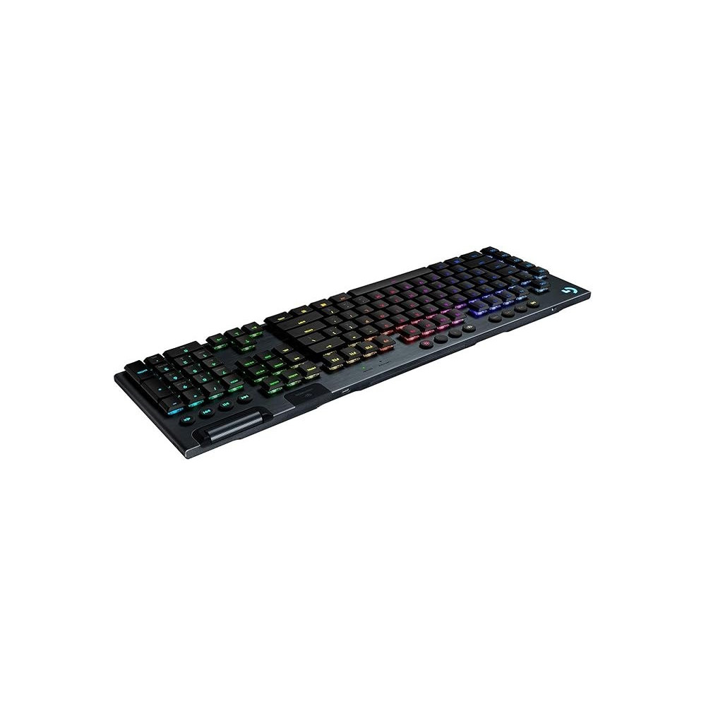 Logitech G Logitech G915 Lightspeed Rgb Mechanical Gaming Keyboard, Low Profile Gl Click Key Switch, Lightsync Rgb, Advanced Lightspeed Wireless And Bluetooth Support