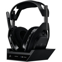 Logitech G Astro A50 X Lightspeed Wireless Gaming Headset, Base Station, Pro-G Graphene, Playsync Across Xbox Series X/S, Ps5, Pc/Mac, Bluetooth, Hdmi 2.1 Passthru, Black