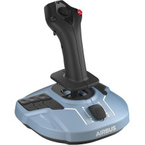 Thrustmaster Tca Sidestick Airbus Edition - Ergonomic Flight Stick With 12 Remappable Buttons And Thrust Reverser For Pc