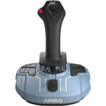 Thrustmaster Tca Sidestick Airbus Edition - Ergonomic Flight Stick With 12 Remappable Buttons And Thrust Reverser For Pc