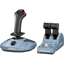 Thrustmaster Tca Officer Pack Airbus Edition, Comprehensive Flight Control System With Sidestick And Throttle Quadrant For Pc