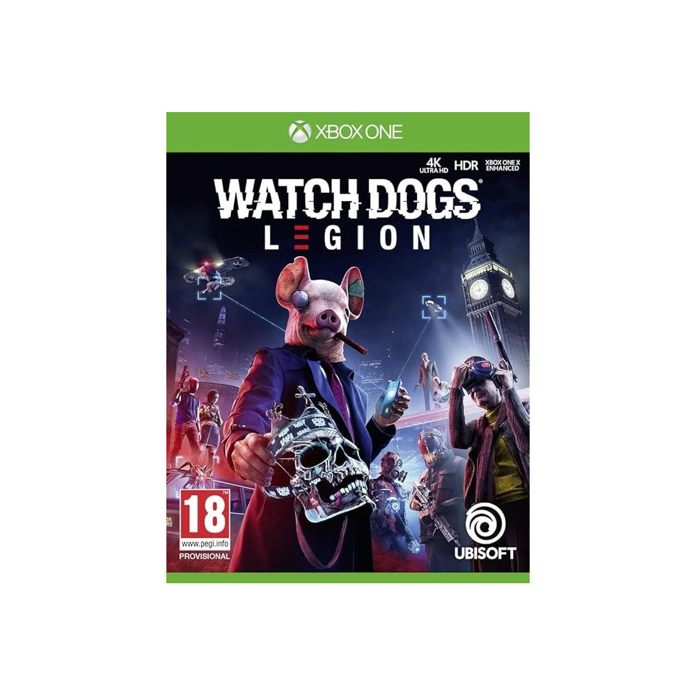 Ubisoft Watch Dogs Legion, Intl Version, Xbox One/Series X