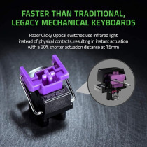 Razer Huntsman Mini Linear Optical Switches (Red) 60 Percent Gaming Keyboard: Chroma Rgb Lighting, Pbt Keycaps, Onboard Memory, Black