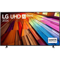 LG 86 Inch UHD UT80 4K Smart TV AI Magic Remote HDR10 WebOS24, Black