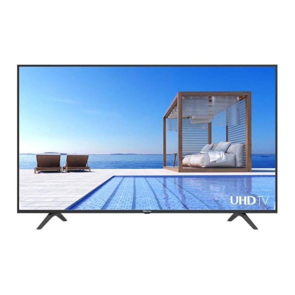 Hisense 50 Inch TV 4K UHD Smart With Dolby Vision YouTube, Netflix, Bluetooth And Wi-Fi Colour, Black