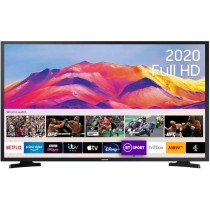 Samsung 32 Inch T5300 Full HD HDR Smart TV LED Smart TV With Contrast Enhancer And Purcolour Technology, Black, UE32T5300CKXXU