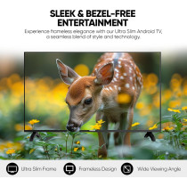 Nikai 43 Inch Full HD LED Smart TV, Black, NTV4300SLED